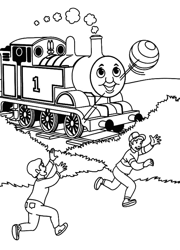 Thomas friends Coloring pages to print